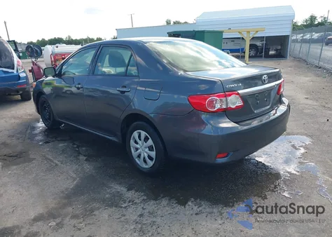2011 Toyota Corolla Le z USA, uszkodzony, nr VIN JTDBU4EE3B9147713